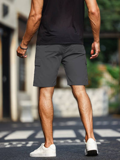 Jamie – lässige cargo-shorts mit taschen für herren